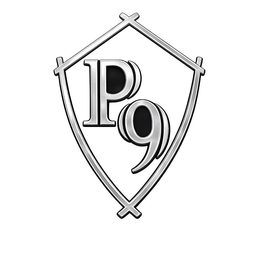 P9 Wheels Logo